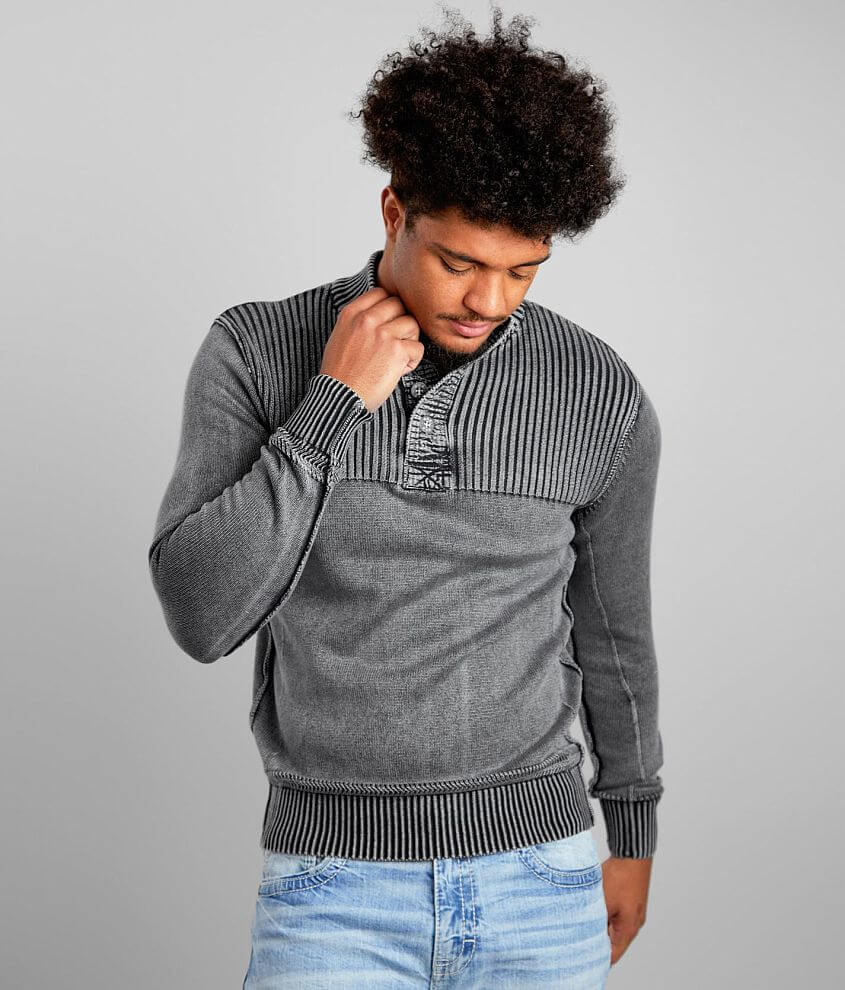 BKE Fred Henley Sweater front view