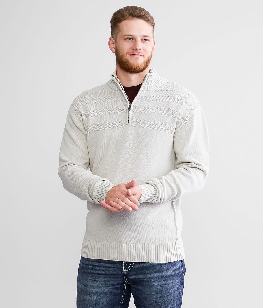 BKE Quarter Zip Sweater front view