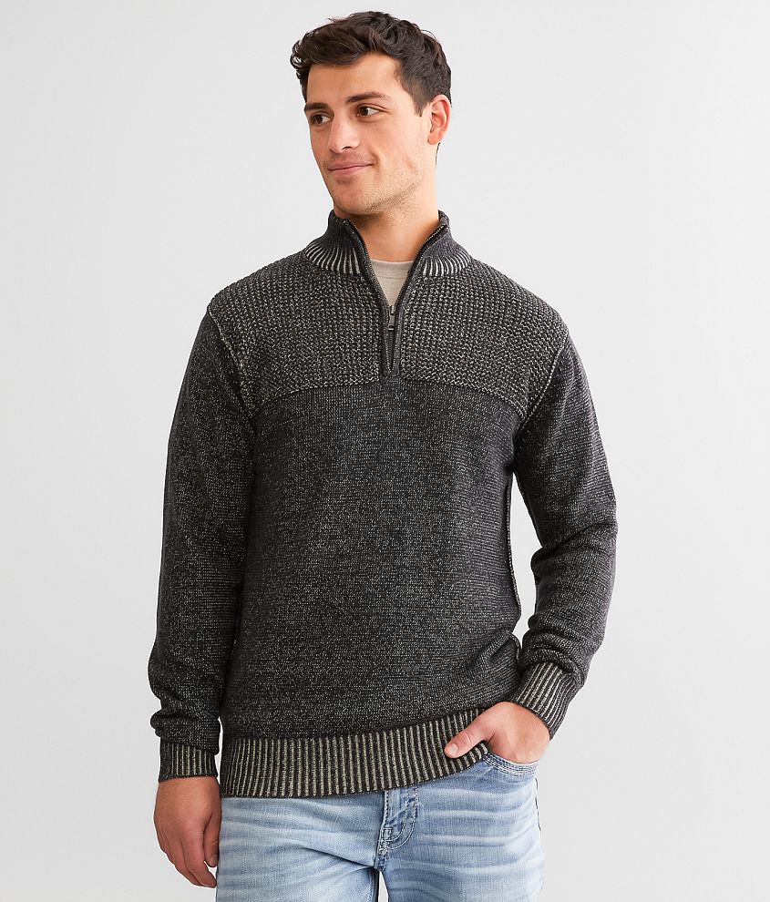 BKE Quarter Zip Sweater front view