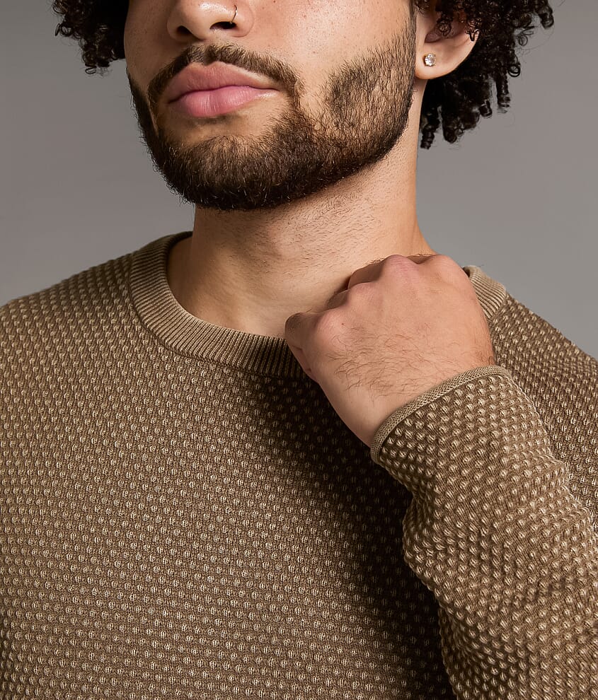 Textured Stonewash Sweater