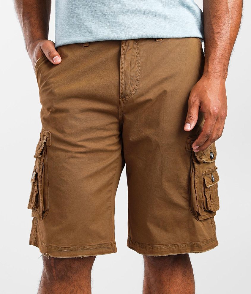 Buckle hot sale khaki shorts