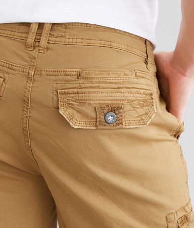 BKE Daniel Cargo Stretch Short back pocket view