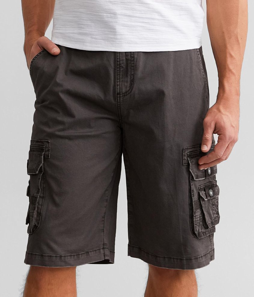 BKE Luka Cargo Stretch Short - Men's Shorts in Midnight | Buckle