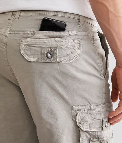 BKE Jerry Cargo Stretch Short back pocket view