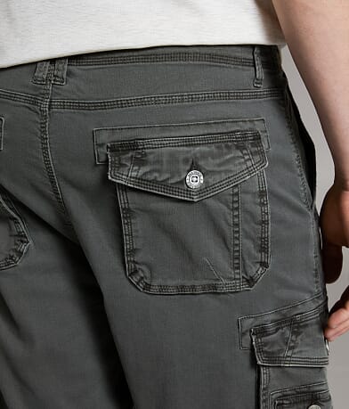 BKE Standard Cargo Stretch Short back pocket view