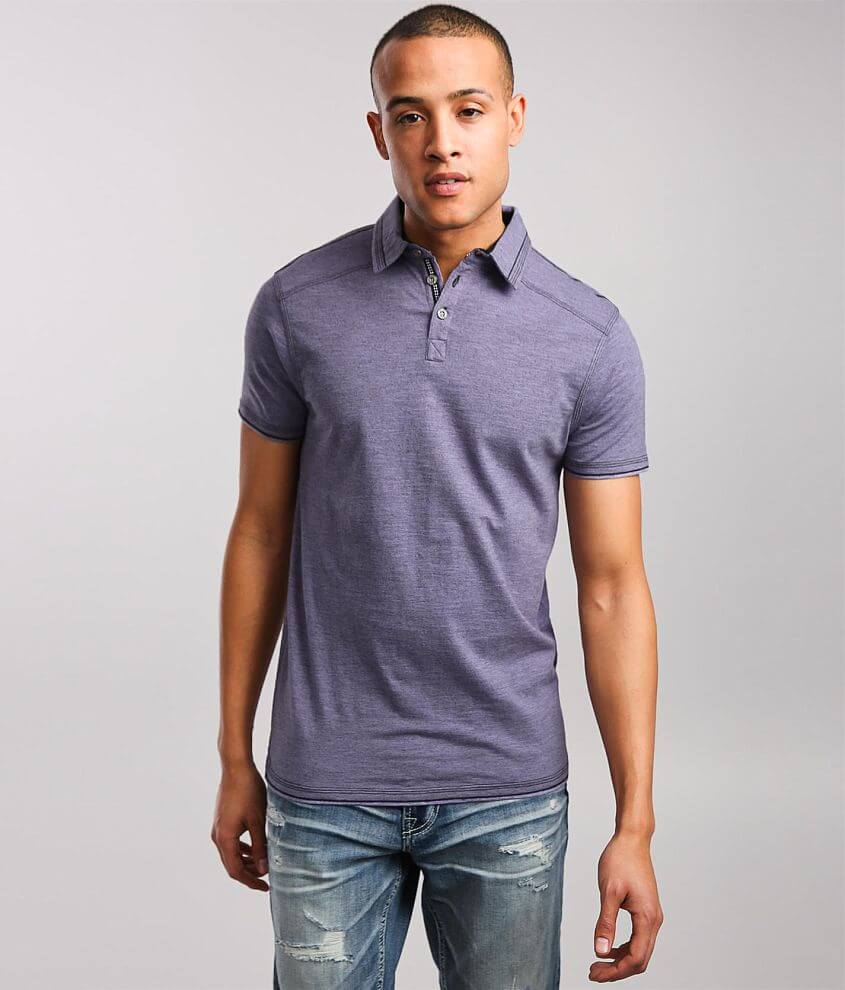 BKE Jersey Knit Polo Men's Polos in Heirloom Lilac Buckle