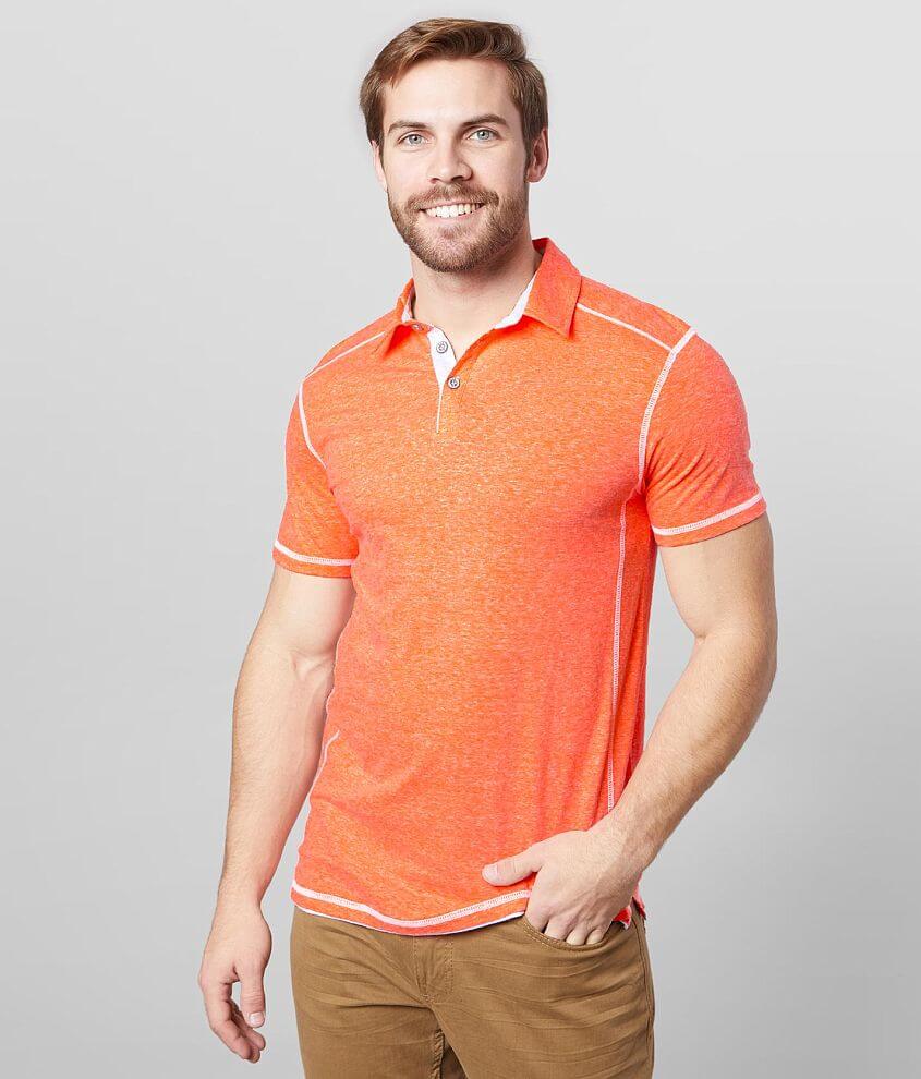 BKE Mixed Yarn Polo front view
