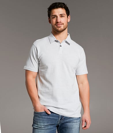 BKE Herringbone Polo front view