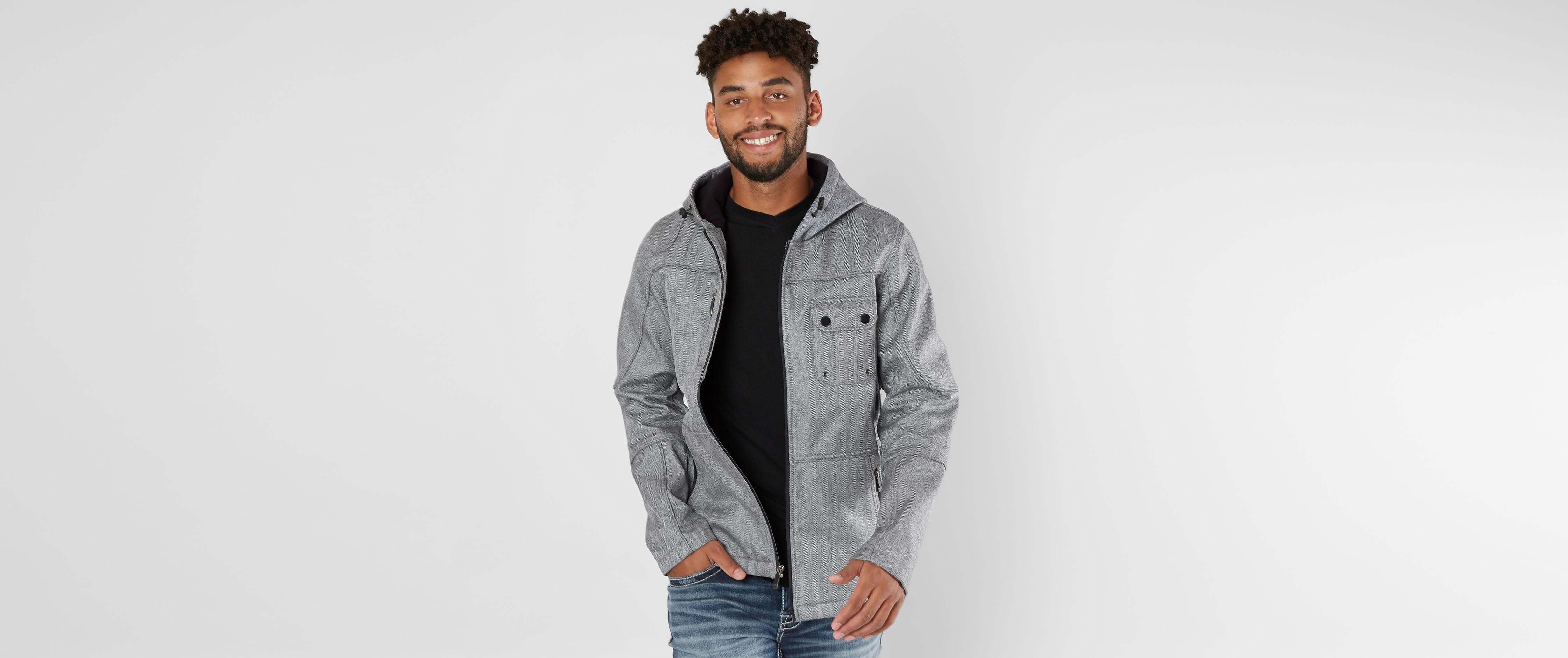 BKE Herringbone Softshell Jacket