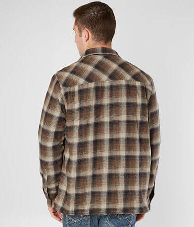 BKE Flannel Shirt Jacket BACK