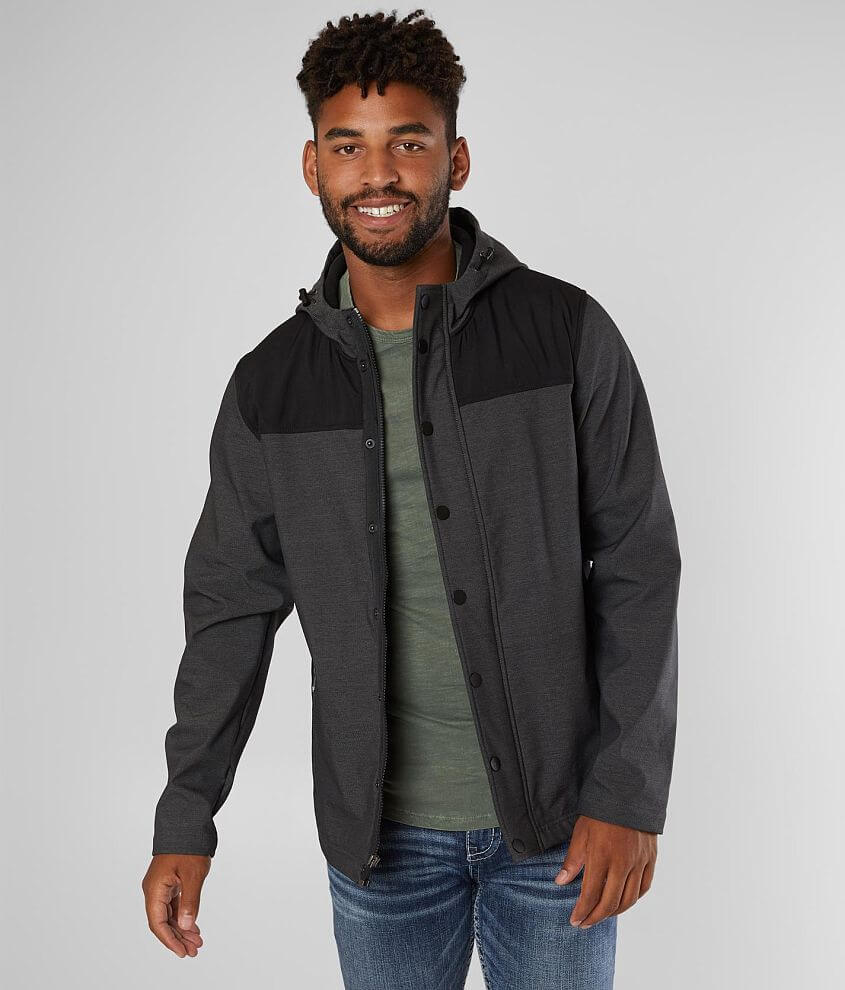 oshawa ripstop fur hooded jacket