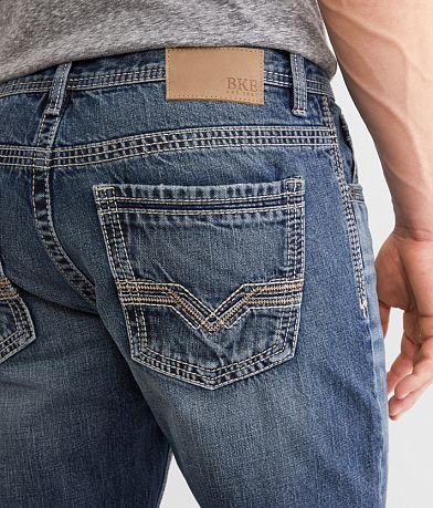 BKE Jake Straight Jean back pocket view