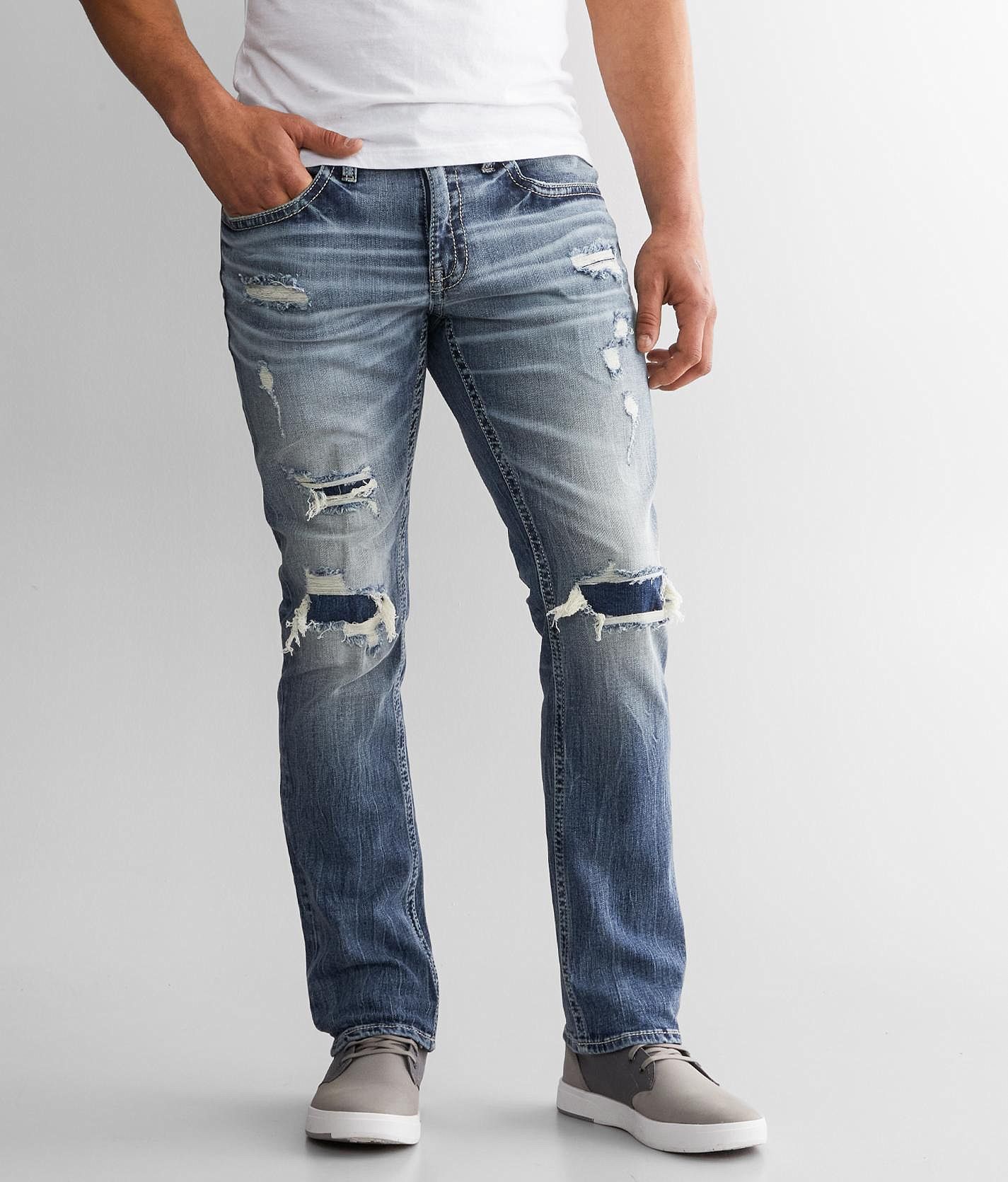 BKE Jake Straight Stretch Jean - Men's Jeans In Miro | Buckle