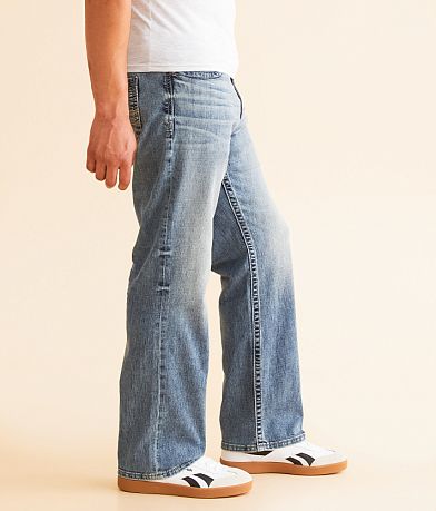 BKE Seth Straight Stretch Jean full left side view