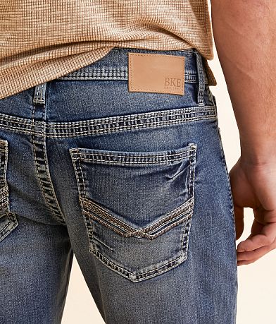 BKE Carter Boot Stretch Jean back pocket view