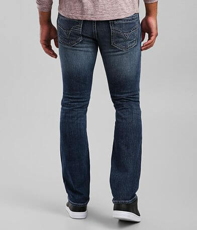 BKE Alec Straight Stretch Jean back view