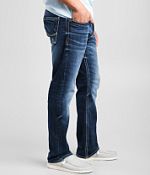 BKE Buckle Mens Jeans Straight Leg Nolan high quality 34R 34 Regular Button Fly ABS2615