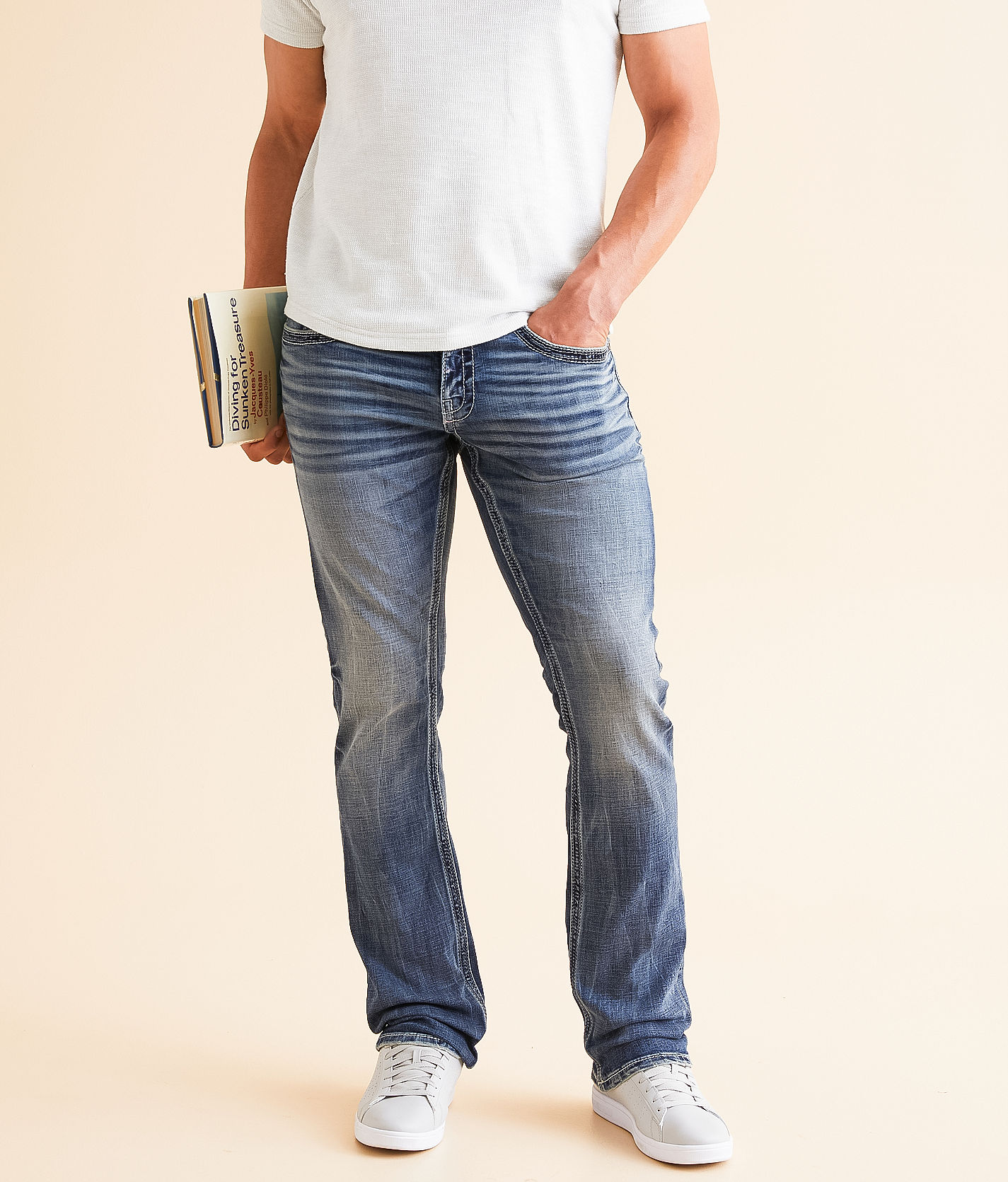 BKE Jake Straight Stretch Jean - Men's Jeans in Davies | Buckle