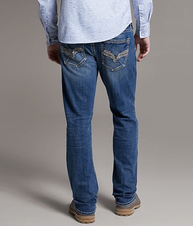 BKE Jake Straight Stretch Jean back view
