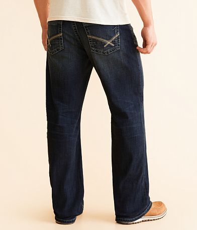 BKE Seth Straight Stretch Jean back view