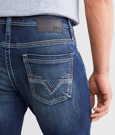 BKE Mason Taper Stretch Jean BACK_POCKET