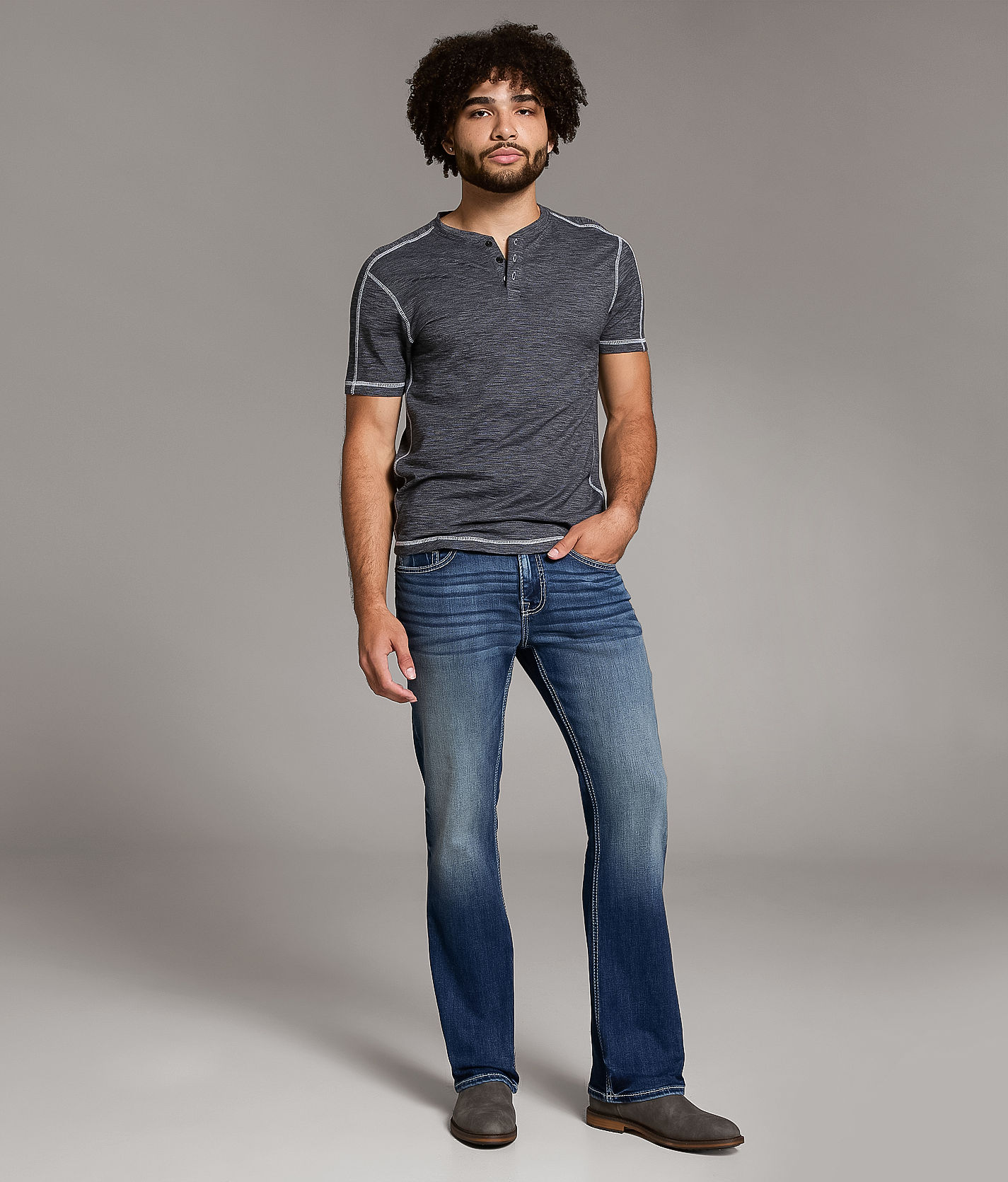 BKE Aiden Boot Stretch Jean - Men's Jeans in Alis | Buckle