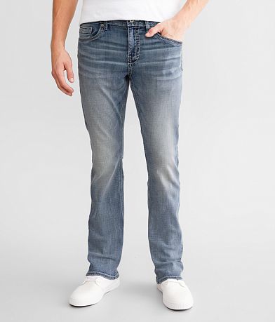BKE Alec Straight Stretch Jean front view