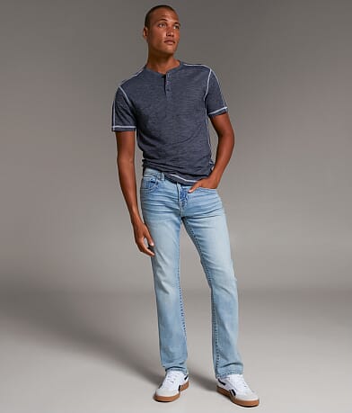 BKE Alec Straight Stretch Jean front view