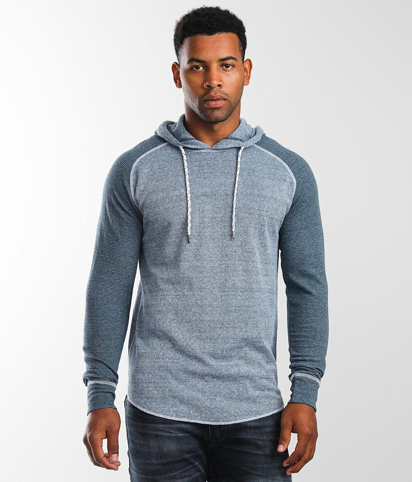 BKE Thermal Hoodie - Men's Sweatshirts in Ocean Depths | Buckle