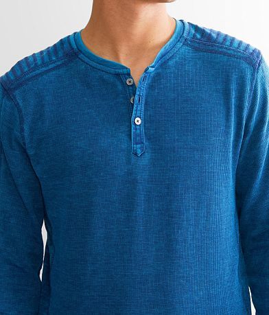 Buckle Black Washed Thermal Henley MISC_DETAIL_1