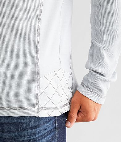 Buckle Black Thermal Henley misc detail 2 view