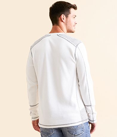 Buckle Black Thermal Henley BACK