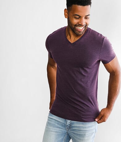 Buckle Black Burnout T-Shirt front view