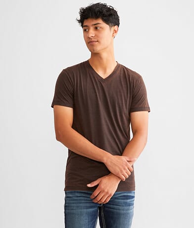 Buckle Black Burnout T-Shirt front view