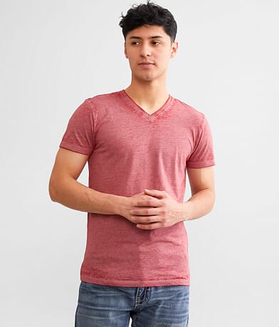 Buckle Black Burnout T-Shirt front view