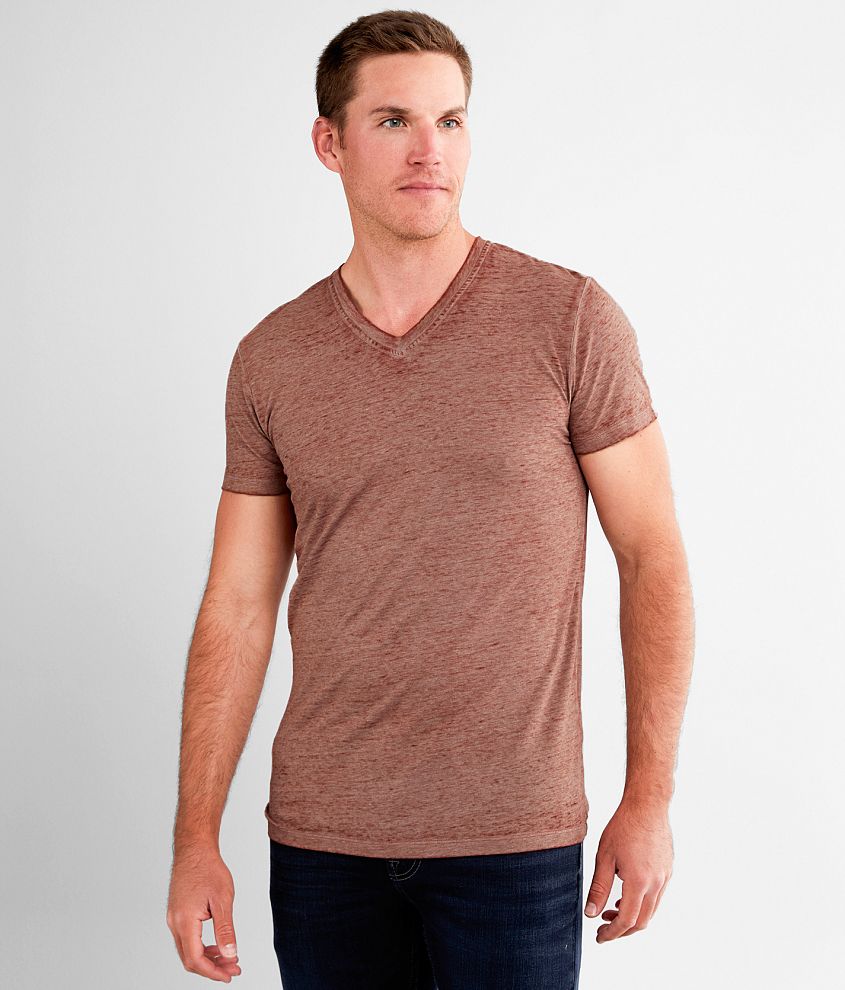 Buckle Black Burnout T-Shirt front view