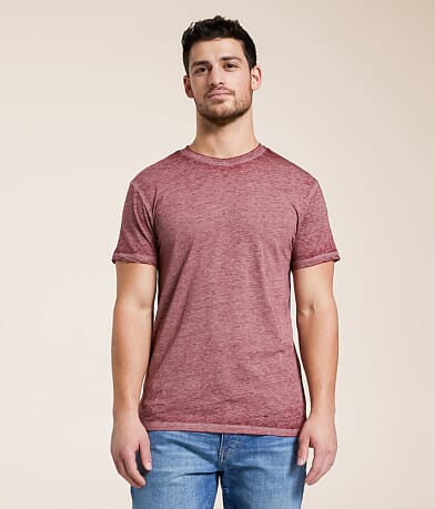 Buckle Black Burnout T-Shirt front view