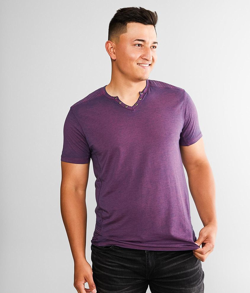 Purple Brand Burnout T-Shirt Black