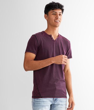 Buckle Black Burnout T-Shirt front view