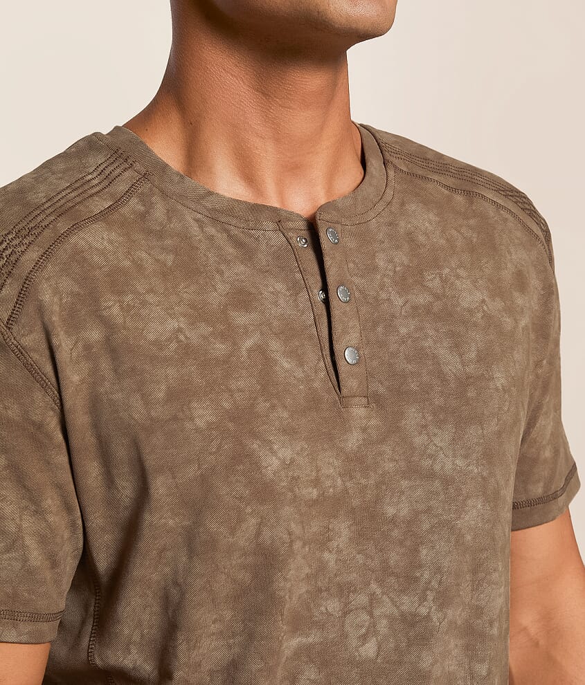 Acid Wash Henley