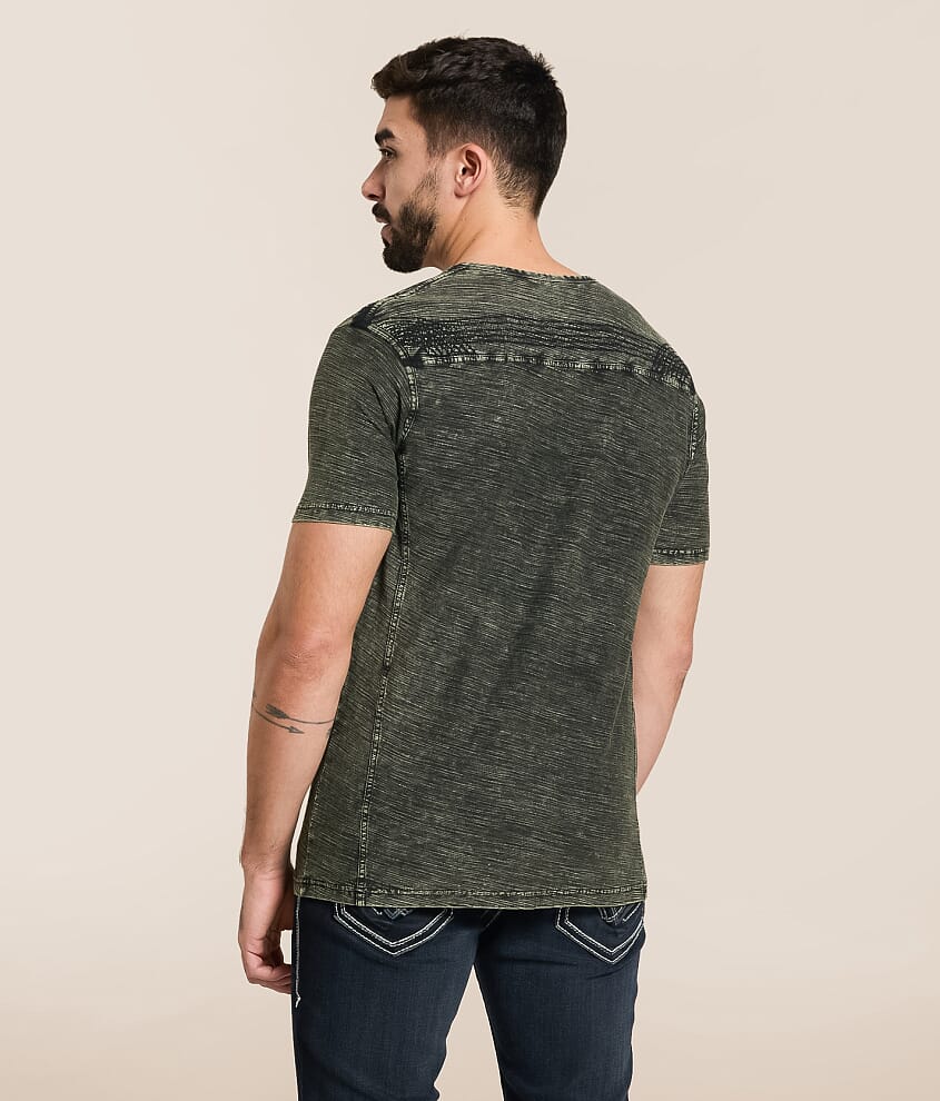 Split Neck T-Shirt
