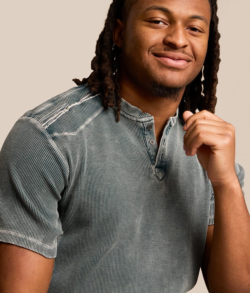 Washed Thermal Henley