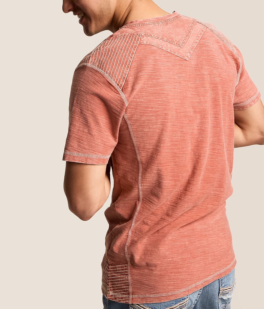 Washed Slub Henley
