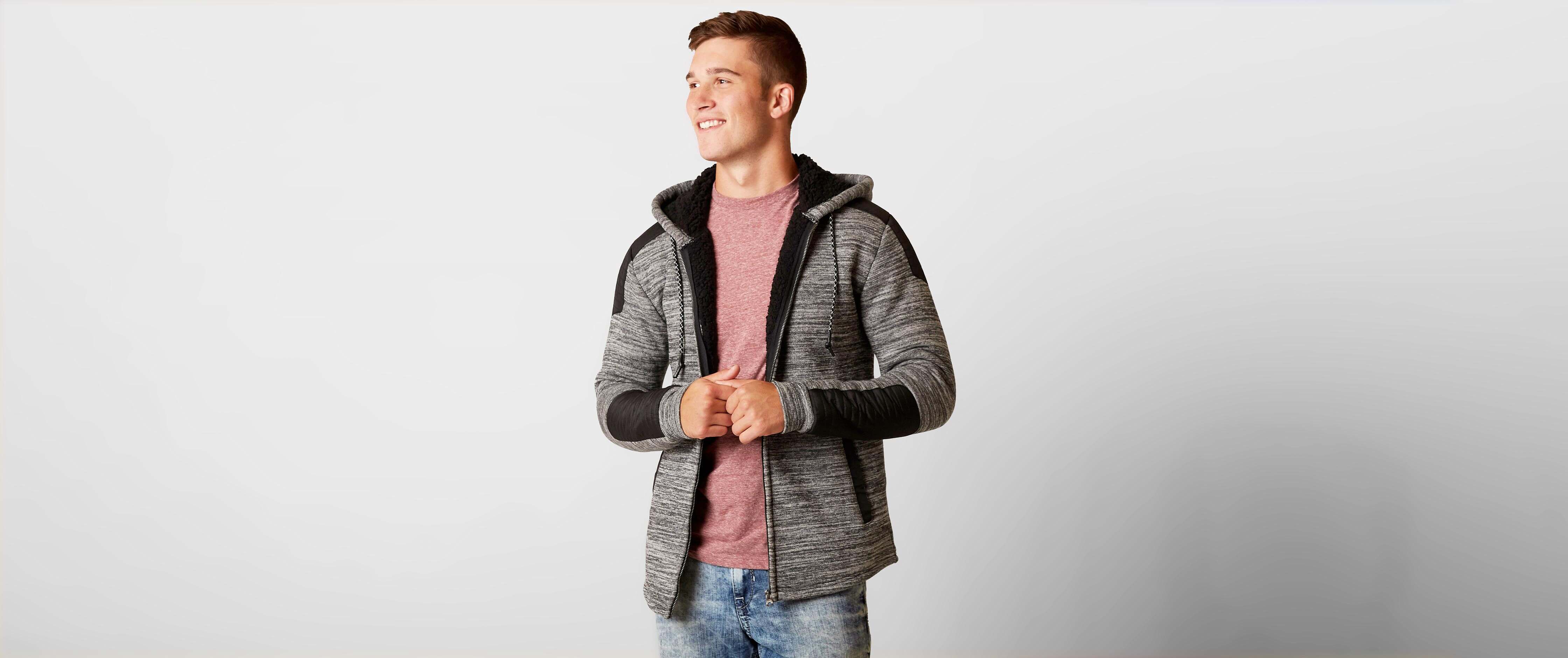 Buckle Black Quilted Jacket