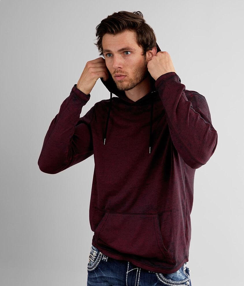 Image of Buckle Black Burnout Hoodie