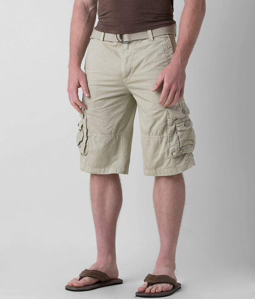 Buckle Black Frenzy Cargo Short front view