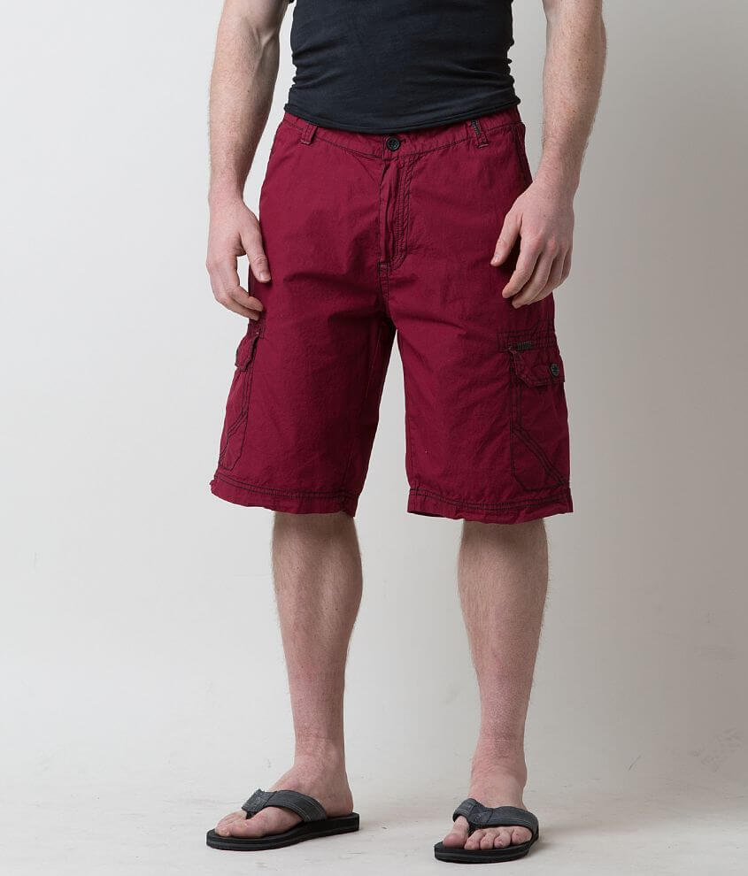Buckle Black Fire Cargo Short front view