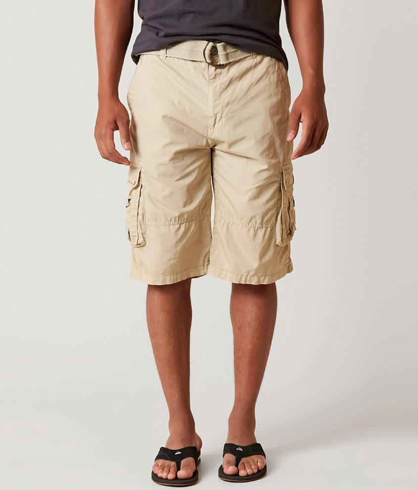 Buckle Black Bright Cargo Short front view