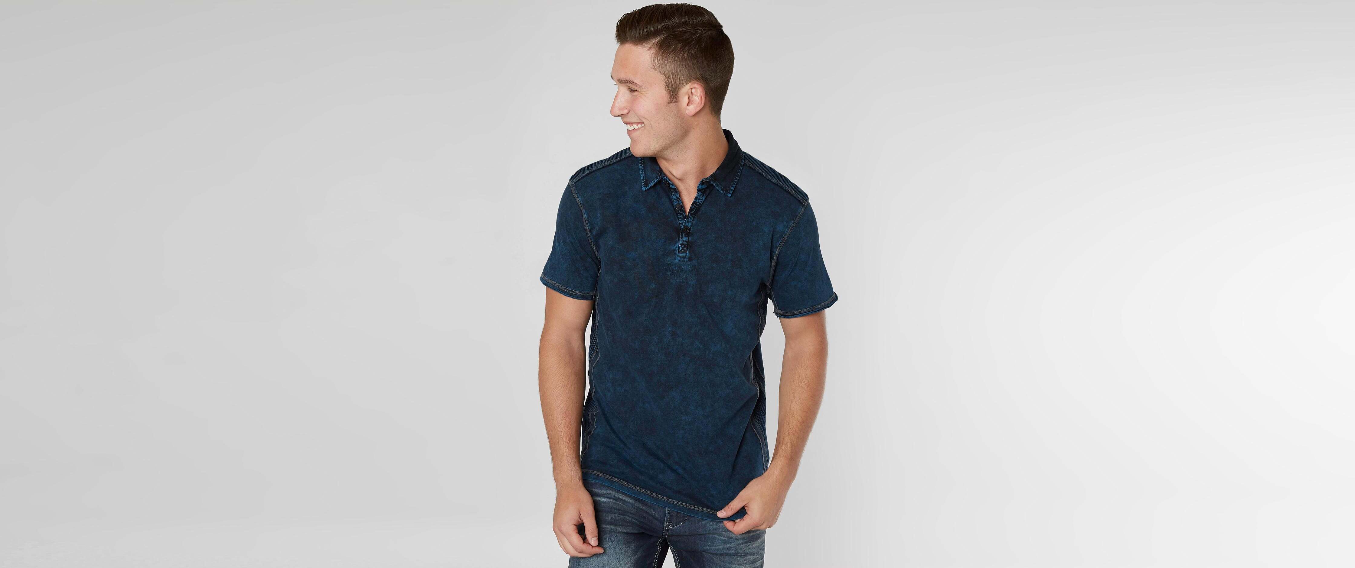 Buckle Black Washed Polo