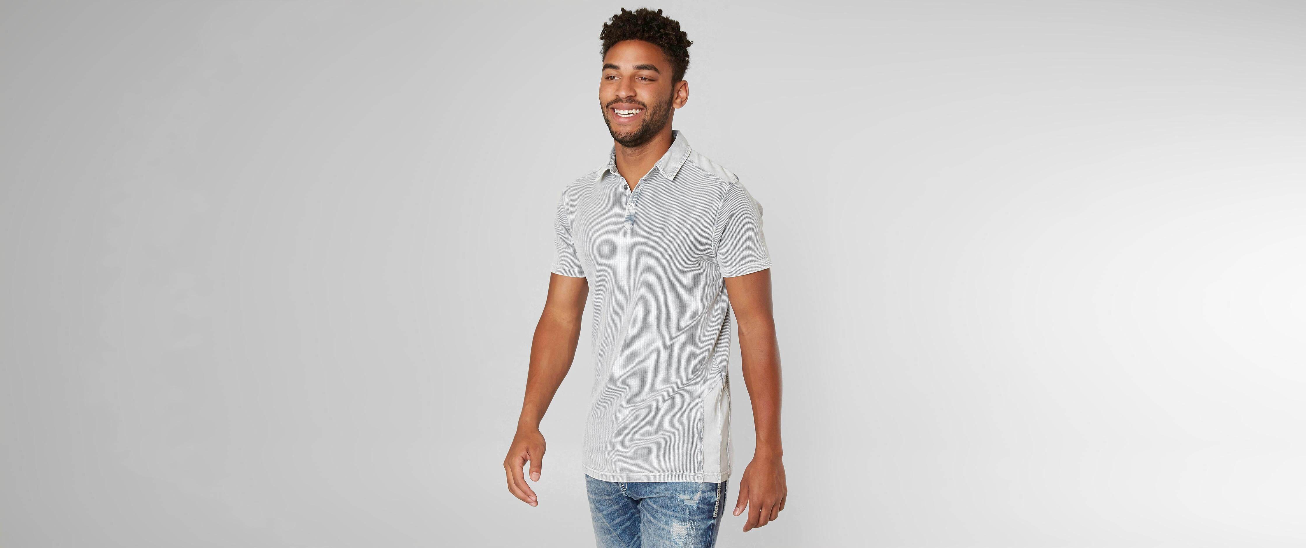 Buckle Black Thermal Polo